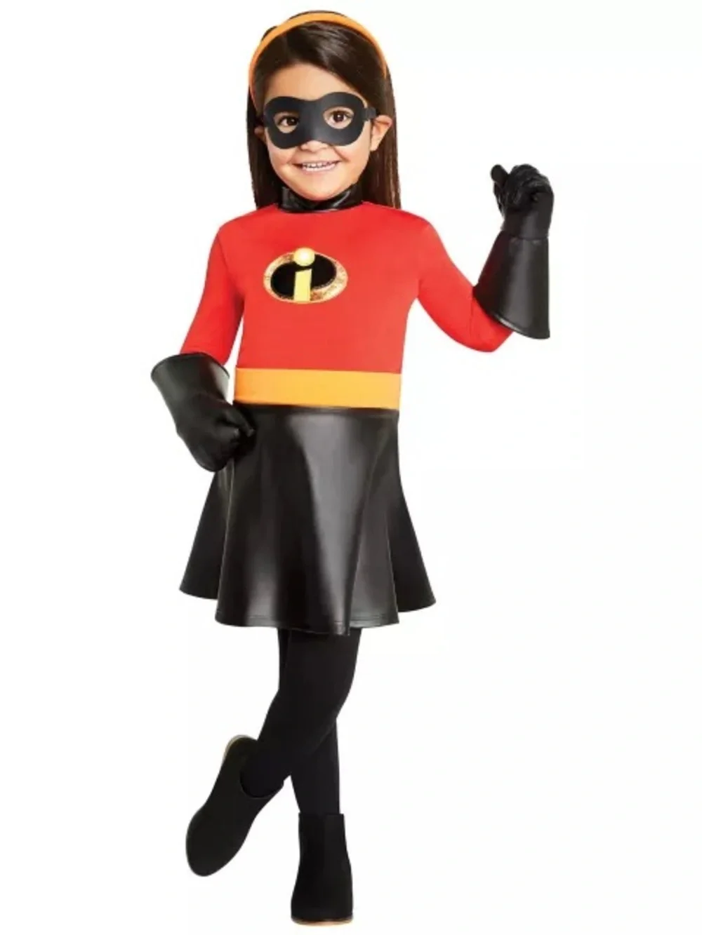The Incredibles Girl Red and Black Superhero Costume - Kids